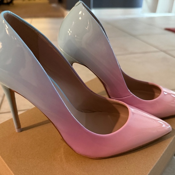 Also ombré pink and blue heels - Picture 2 of 5